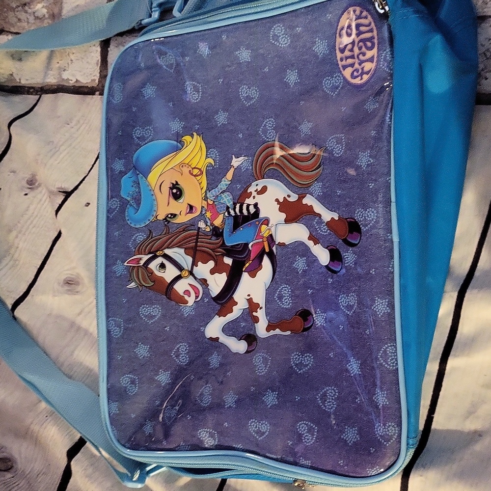 Lisa Frank Cowgirl  zippered Bag